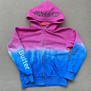 Girls sweatshirt hoodie. Pet free, smoke free hous